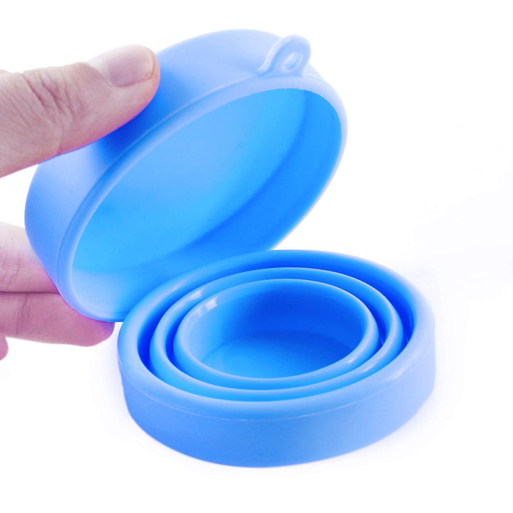 Collapsible Silicone Cup Foldable Sterilizing Cup for M