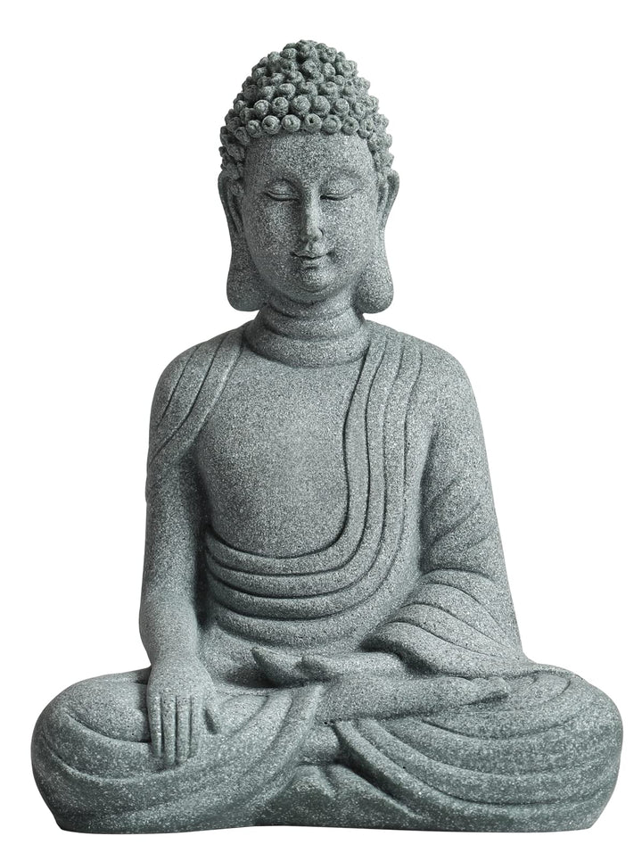 Little Buddha Statue - Handmade Buda Buddha Stone for Meditating Zen Fish Aquarium Tank Desktop Decor,Baby Buddha Figurine,Buddha Statue Indoor, Buddha Statue Outdoor, Buddha Statues for Home