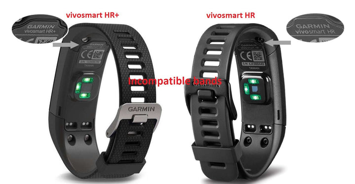 Strap Compatible with Vivosmart HR+ Bands Replacement Striped Sport Straps with Tool Kits for Garmin vívosmart HR Plus Tracker (Black)