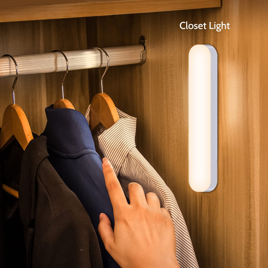 AKSDA Closet Stick on Light, LED Dimmable Under Cabinet