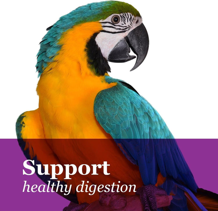 F.M. Brown's Tropical Carnival, Gourmet Macaw Food Big Bites for Big Beaks - Seeds, Veggies, Fruits, and Nuts with Probiotics - 14 lb