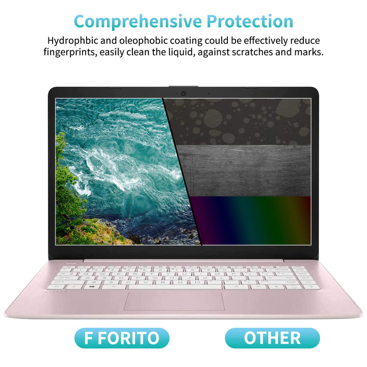 2 Pack 14 inch Anti Glare Laptop Screen Protector, Anti Scratch &amp; Anti Fingerprint Screen Filter Compatible with 14 HP/DELL/ASUS/Acer/Samsung/Lenovo/Toshiba with 16:9 Aspect Ratio Laptop