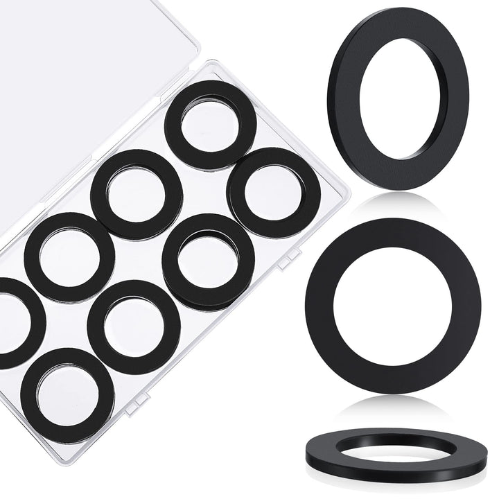 30 Pack 1-1/2 Inch Oversize Union Washer Flat Plumbing Slip Joint Washer Rubber Flat Washer Rubber Washers
