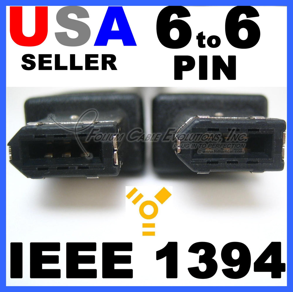 Firewire 400 Cable 6 Pin to 6 Pin [6FT] IEEE 1394