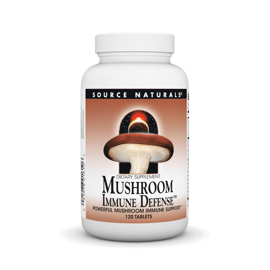 Mushroom Immune Defense, 120 Tablets