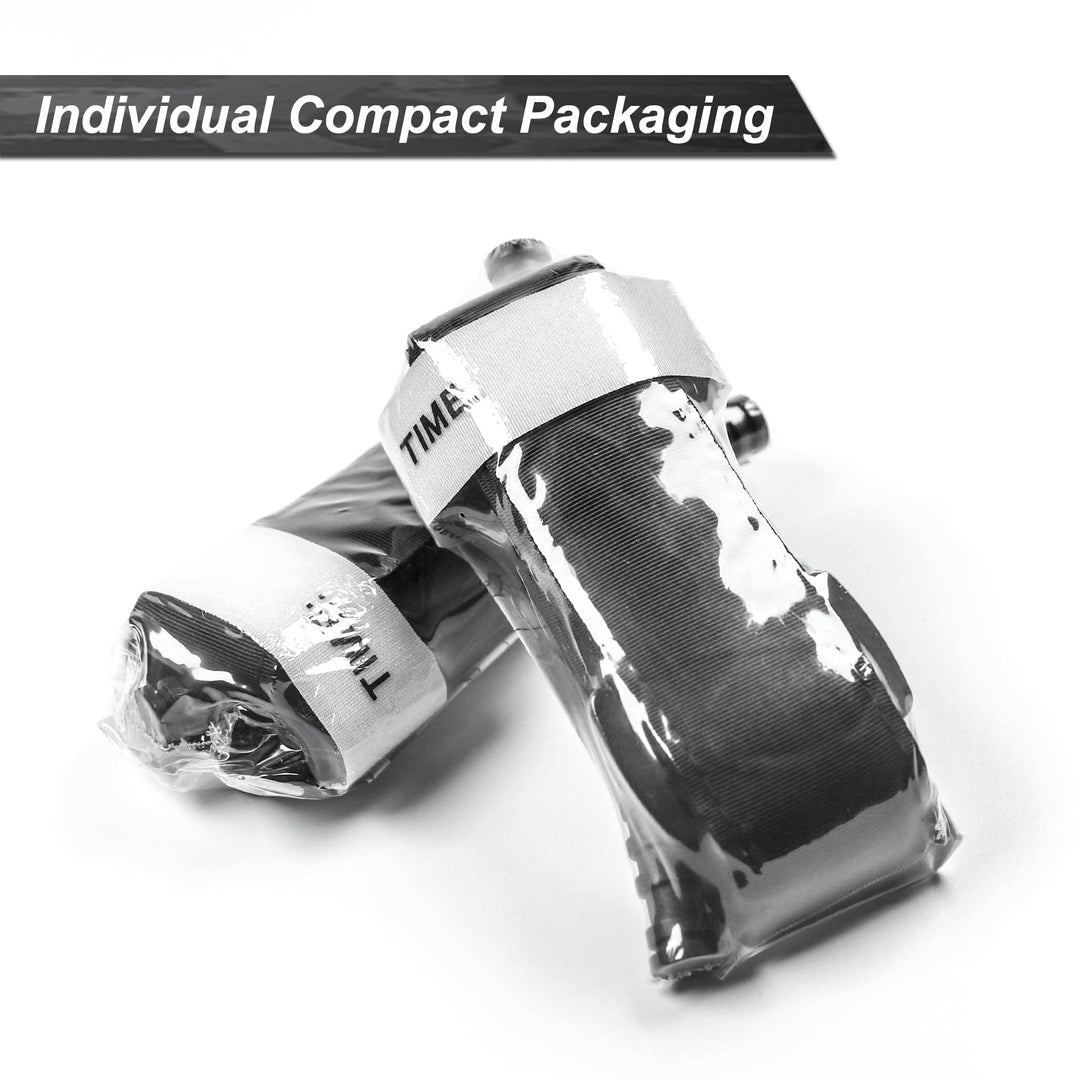 Tourniquet, 2 Pack - The Fastest, Safest, Most Effective Combat Hemostatic Control Single-Handed Application for Military Tactical First Aid Medical Battle Tourniquets