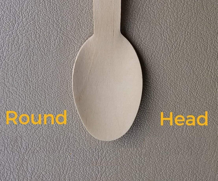 Disposable Wooden Spoons Paper Wrapped | Pack of 100-6.5 Spoons | 100% All-Natural, Eco-Friendly, Biodegradable, and Compostable 100 ct Individually Wrapped in Box GM1024