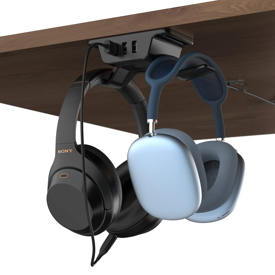 HumanCentric Hook and Charge Headphone Hanger with USB 