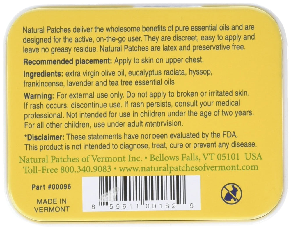 Natural Patches of Vermont - Soothing Allergy Formula E