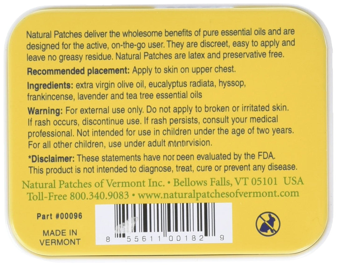 Natural Patches of Vermont - Soothing Allergy Formula E