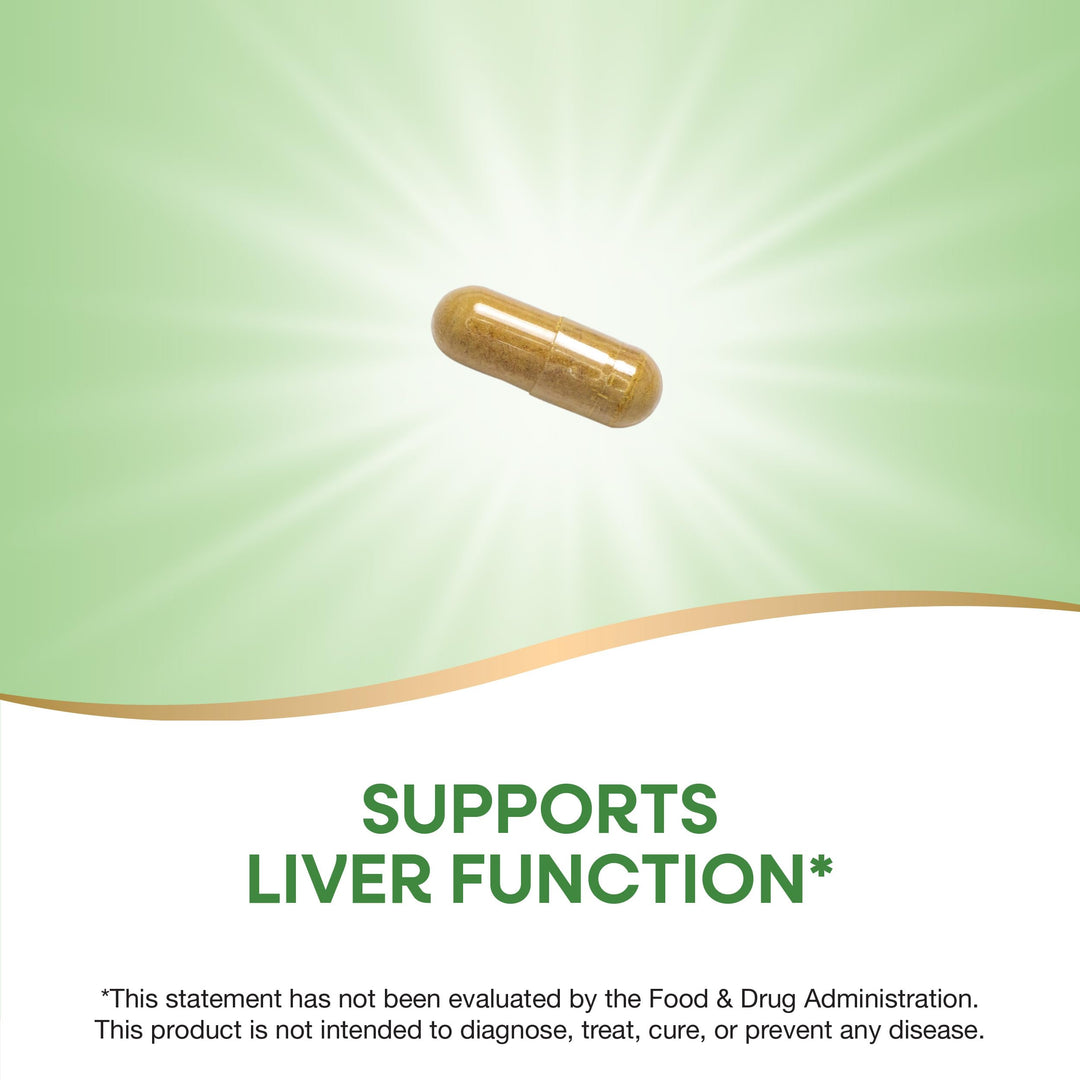 Nature&#39;s Way Thisilyn with Standardized Milk Thistle Extract, Supports Liver Function*, Silymarin, Vegan, 100 Capsules (Packaging May Vary)