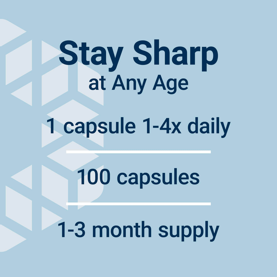 Pregnenolone, neurohormone, Promotes Memory Health and Brain Plasticity, Gluten-Free, Non-GMO, 100 Capsules