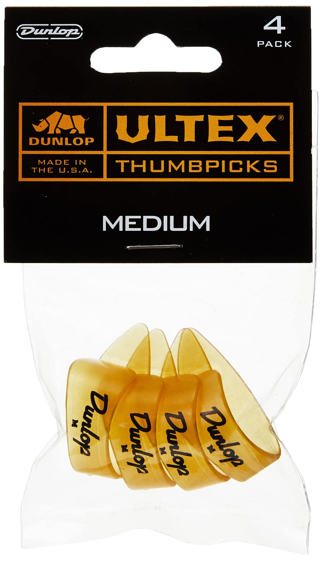 9072P Ultex® Thumbpicks, Medium, 4/Player&#39;s Pack
