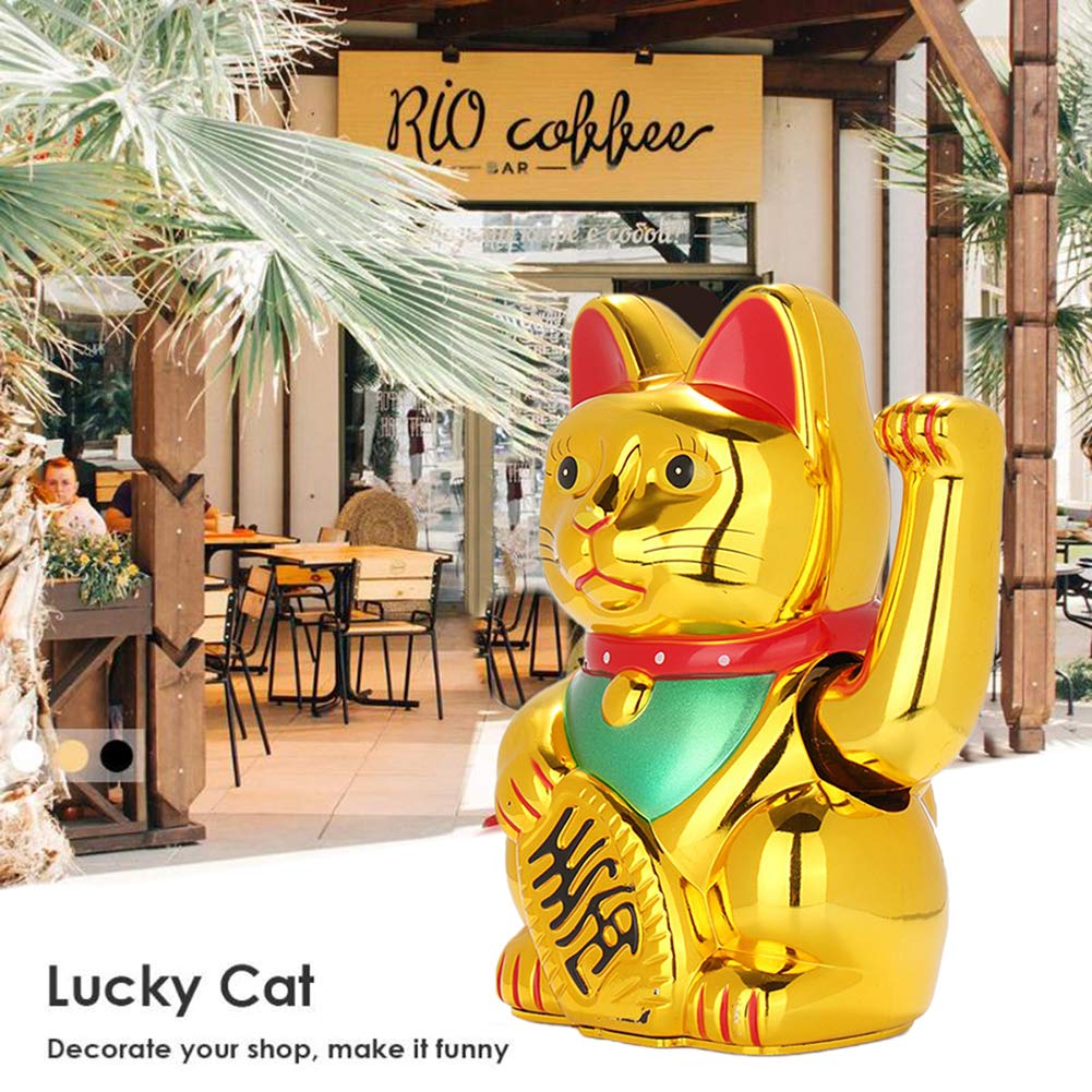 FIOTOK Maneki Neko, Lucky Fortune Cat, Japanese Lucky C