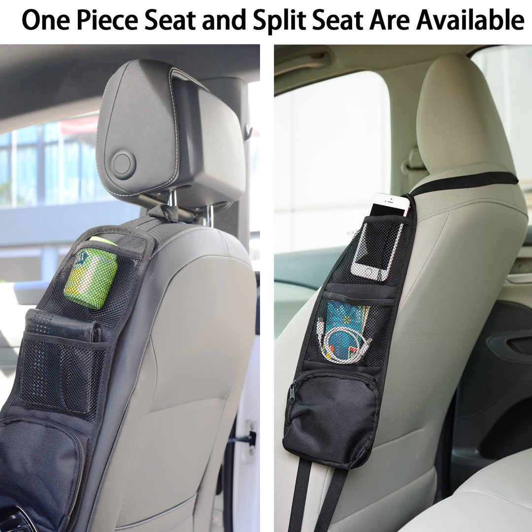 Car Seat Side Organizer Car Seat Side Storage Bag Multi-Purpose Storage Bag Is Suitable For Cars Trucks And Suv It Can Hold Mobile Phone Wallet Sunglasses Chewing Gum Coins