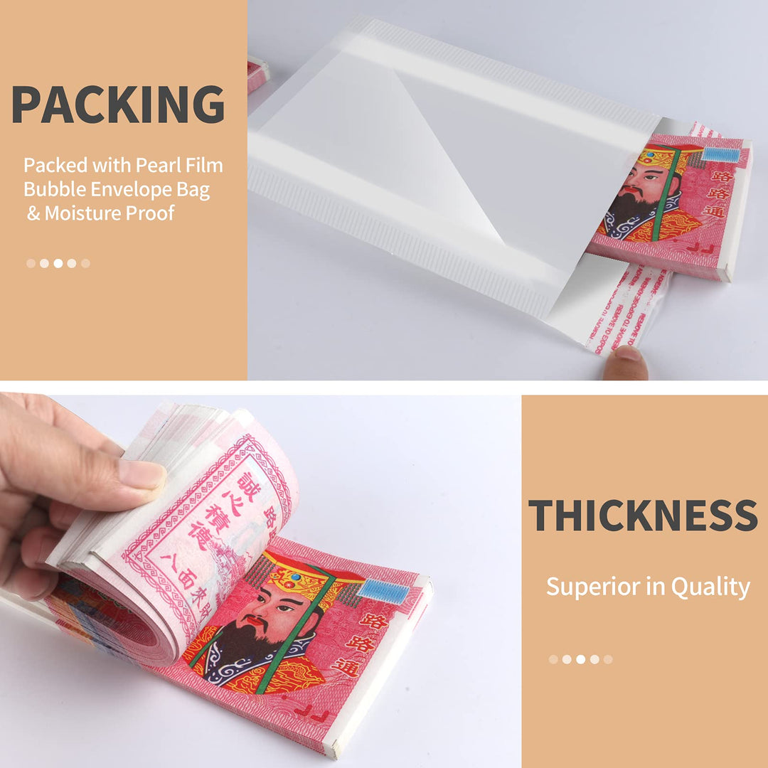 Ancestor Money, 200 Piece Chinese Joss Paper Money, Heaven Bank Notes for Funerals, Worshiping Ancestor, Come Into A Good Fortune