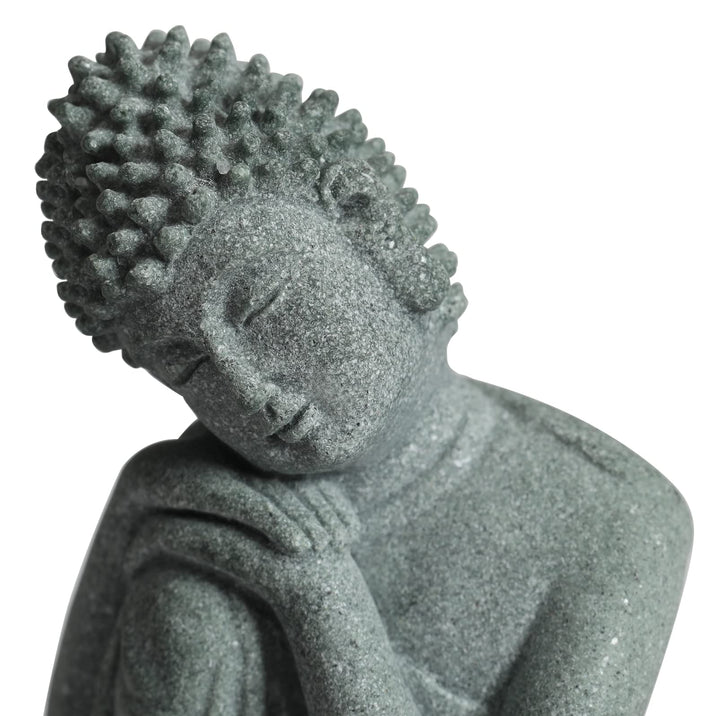 Little Buddha Statue - Handmade Buda Buddha Stone for Meditating Zen Fish Aquarium Tank Desktop Decor,Baby Buddha Figurine,Buddha Statue Indoor, Buddha Statue Outdoor, Buddha Statues for Home
