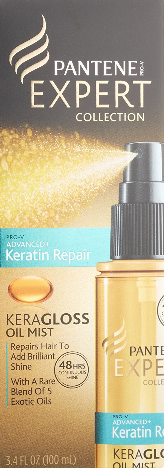 Pro-V Expert Collection Advanced+ Keratin Repair Keragloss Oil Mist, 3.4 Fluid Ounce
