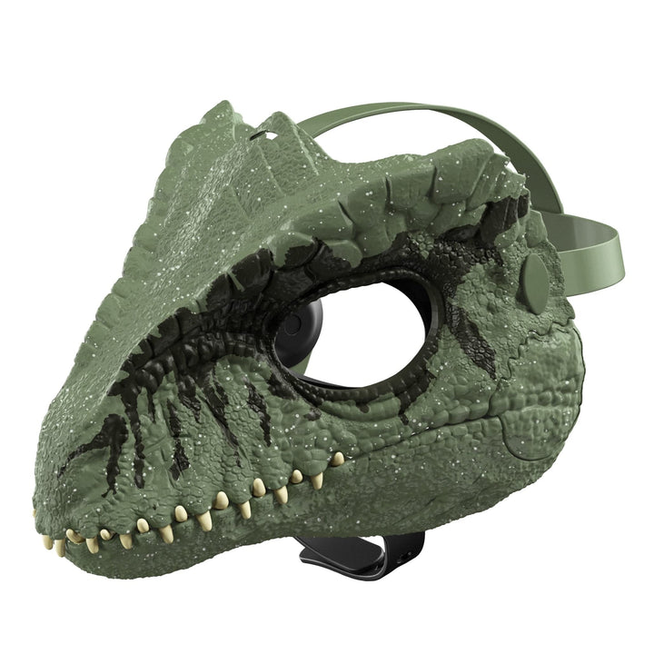 Jurassic World Dominion Dinosaur Mask, Giganotosaurus Dino Role-Play Toy &amp; Costume Accessory with Opening Jaw &amp; Movie-Inspired Design