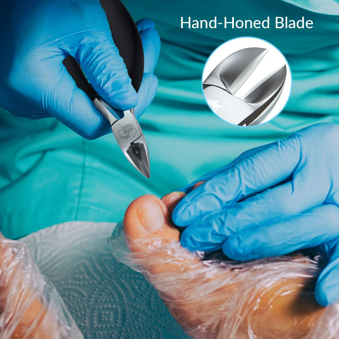 Heavy Duty Nail Clippers for Thick Nails - Best Professional Toenail Clippers for Men Women Seniors - Large Medical Grade Podiatrist Nail Nippers Toe Clipper for Ingrown Nails