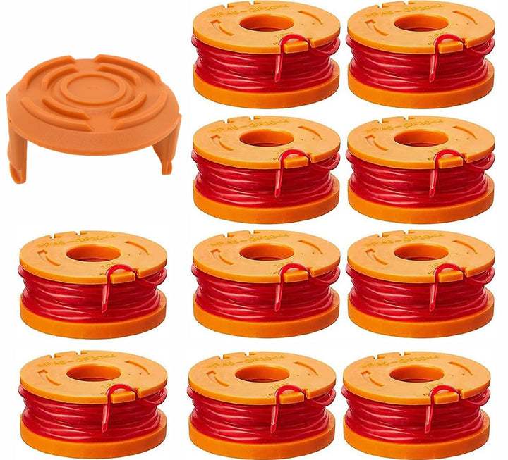 Trimmer Spool Line for Worx,Edger Spool Compatible with