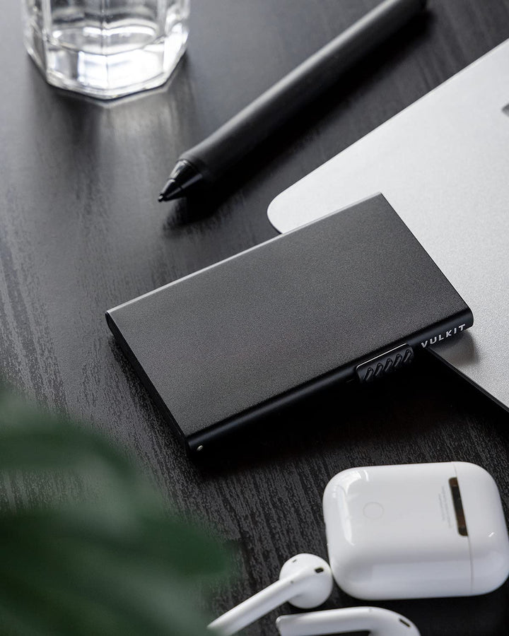 Minimalist Credit Card Holder Pop Up Cards RFID Protection Slim Metal Wallet