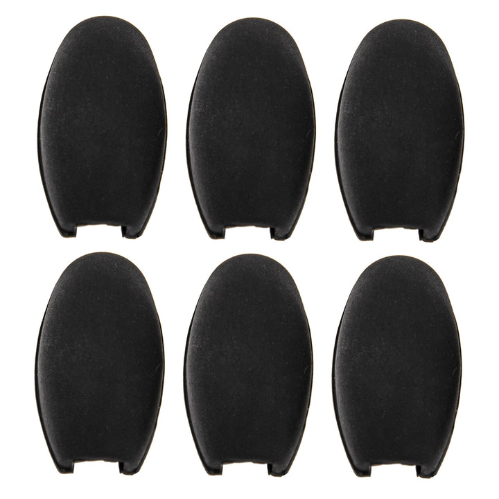 6Pcs Yootones Saxophone Thumb Finger Rest Palm Key Risers Compatible with Treble/Alto/Tenor Sax Key (Black)