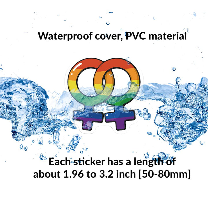 Gay Pride Stickers Pack Bulk50Pcs Aesthetic Gay Sticker