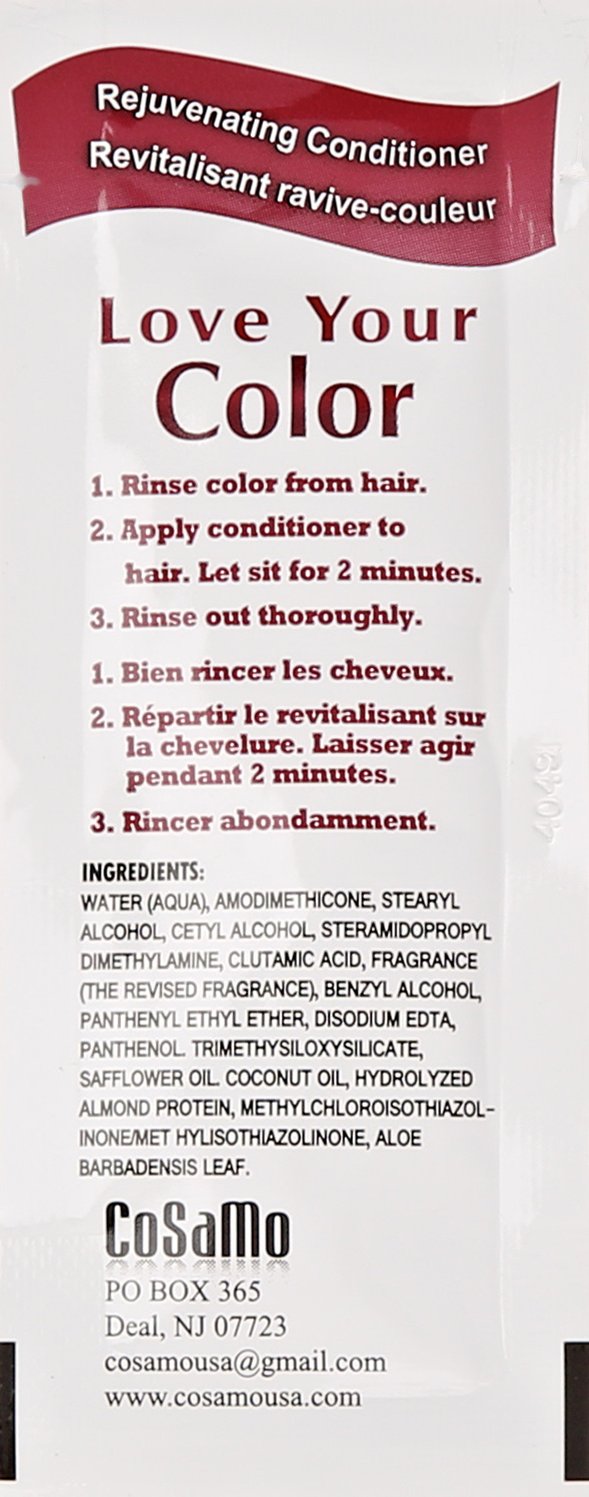 Cosamo Non Permanent Hair Color, Ash Brown, Medium