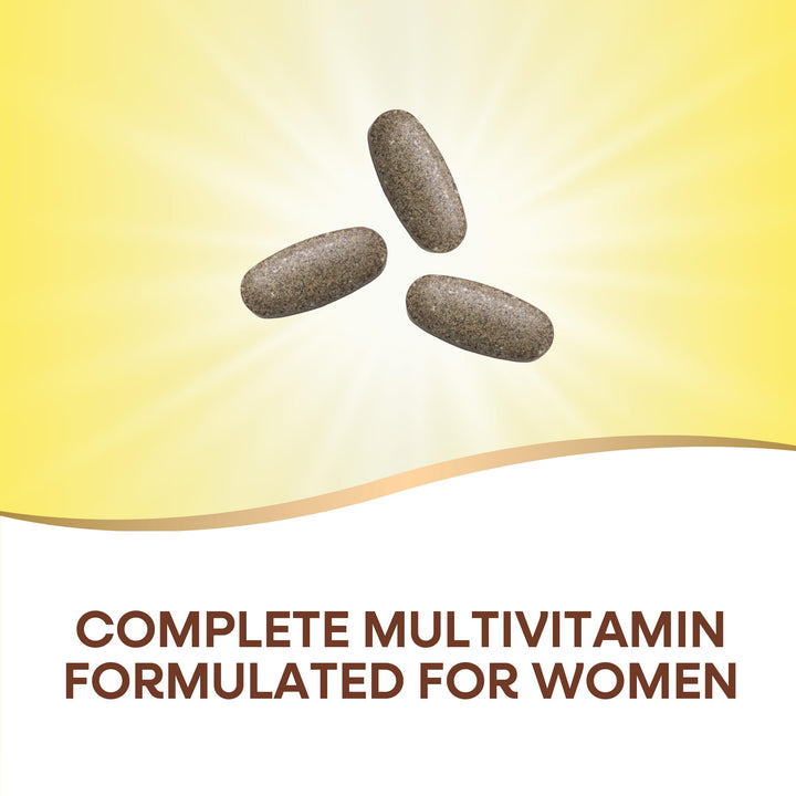 Nature&#39;s Way Alive! Max3 Potency Women&#39;s Complete Multivitamin, Supports Energy Metabolism, Heart &amp; Bone Health*, with B-Vitamins Including Methylated B12 and Folate, 90 Tablets (Packaging May Vary)