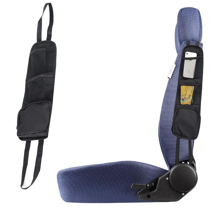 Car Seat Side Organizer Car Seat Side Storage Bag Multi-Purpose Storage Bag Is Suitable For Cars Trucks And Suv It Can Hold Mobile Phone Wallet Sunglasses Chewing Gum Coins