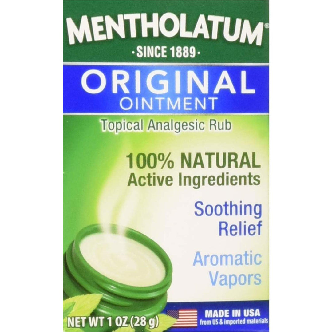 Mentholatum Original Ointment Soothing Relief Aromatic 
