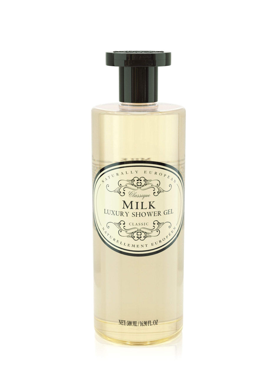 Naturally European Milk Luxury Shower Gel, 500 Ml / 17 Oz