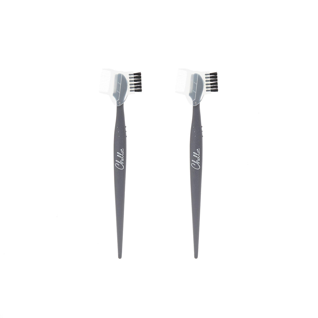Eyebrow Razor, Brow Razor with Brush and Comb, Pack of 2