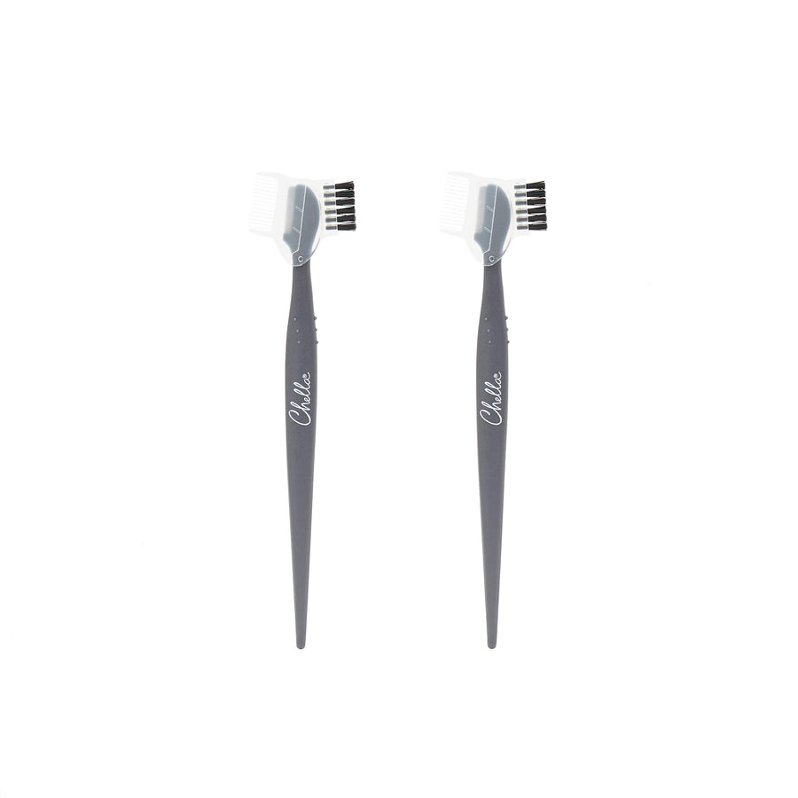 Eyebrow Razor, Brow Razor with Brush and Comb, Pack of 2