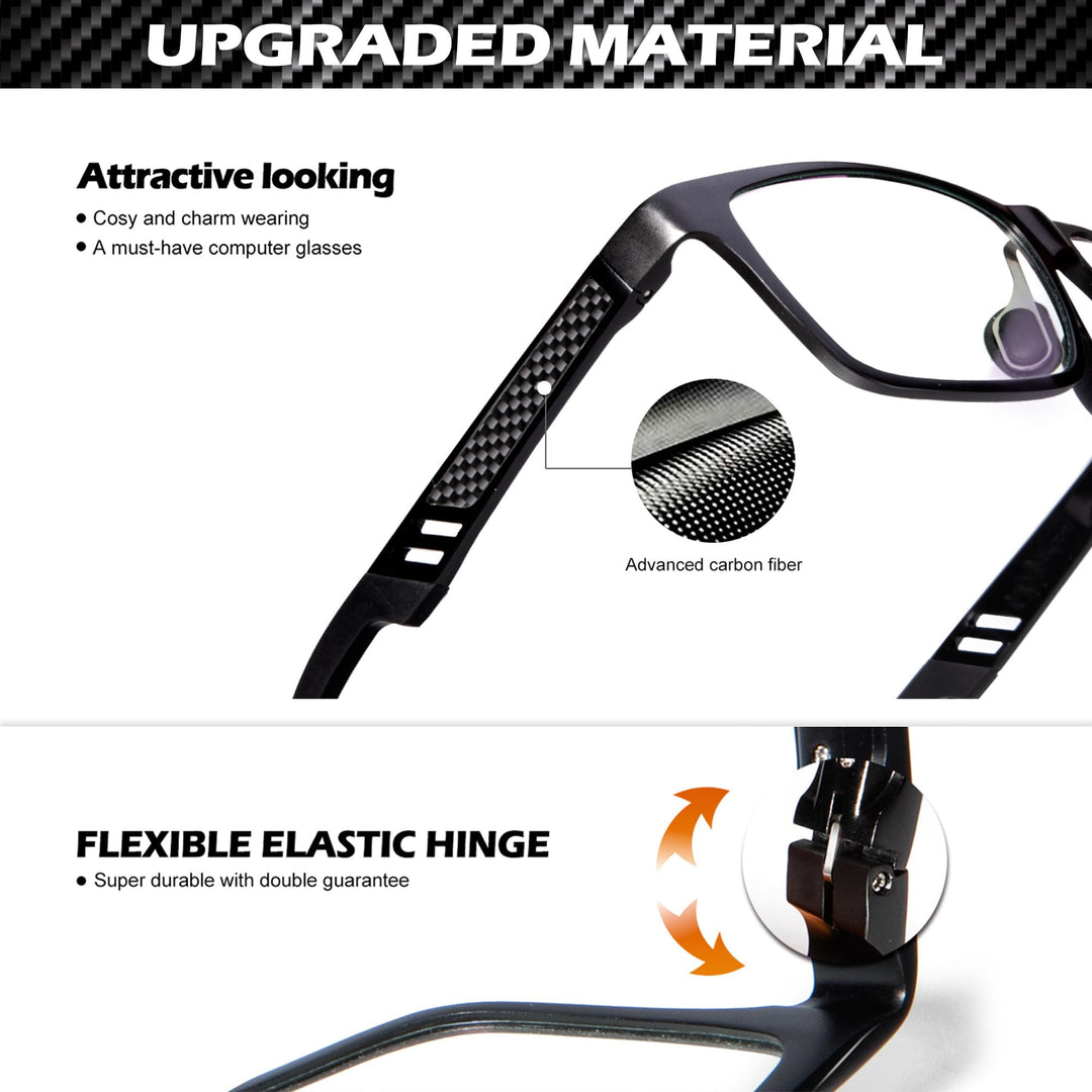 ANYLUV Blue Light Blocking Glasses for men women Classi