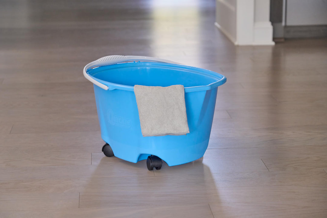 ® Ez-Glide Bucket On Wheels, 5 Qt, Blue 20000ZQK - 1 Each