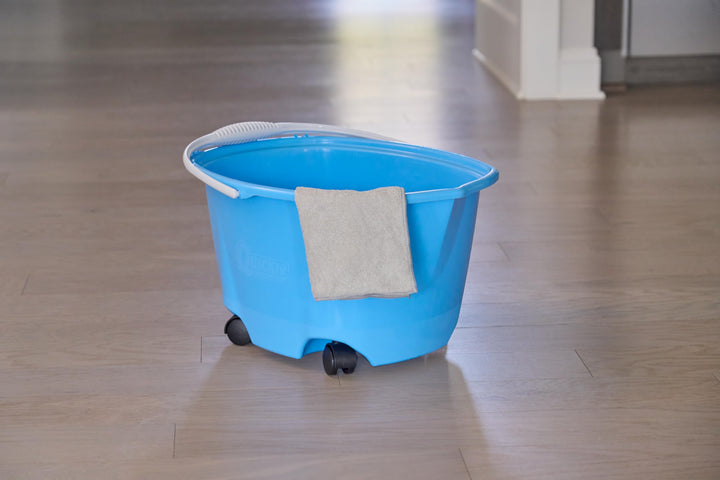 ® Ez-Glide Bucket On Wheels, 5 Qt, Blue 20000ZQK - 1 Each