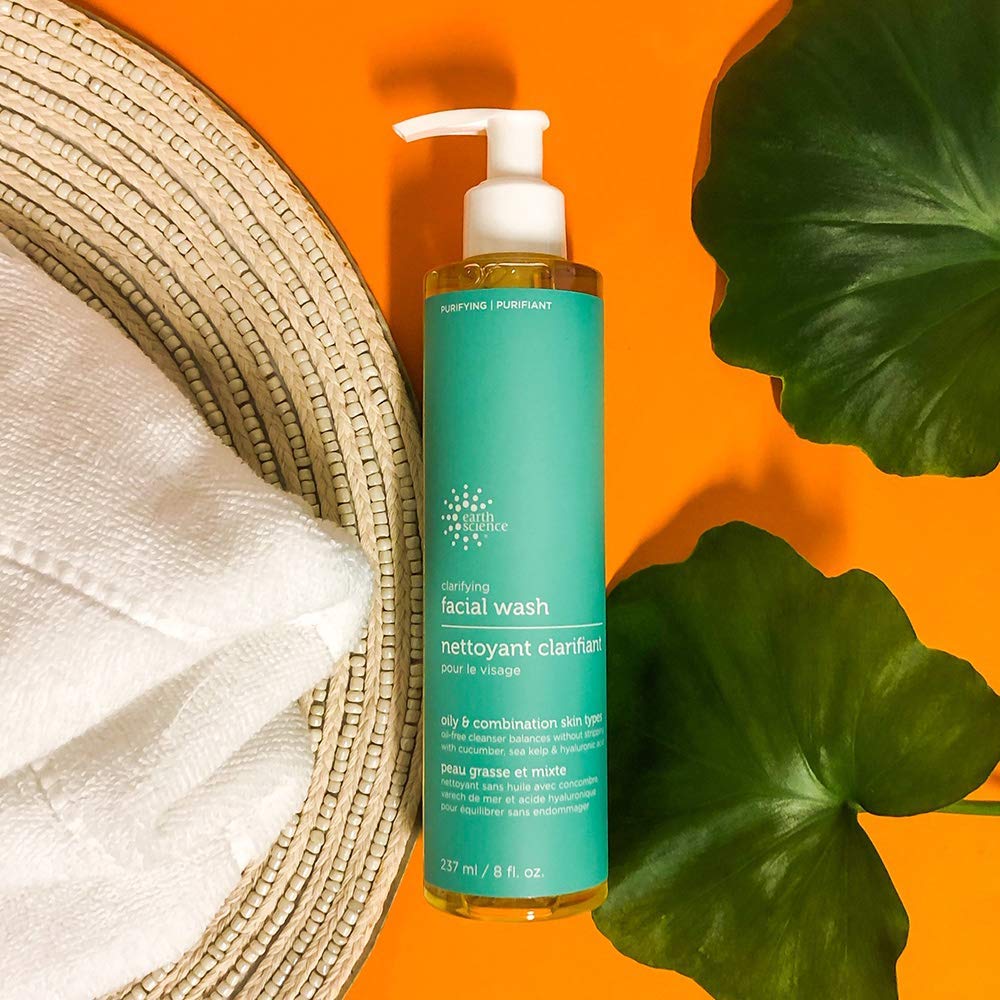 EARTH SCIENCE - Gentle Clarifying Facial Wash For Oily, Combination Skin Types (6pk, 8 fl. oz.)