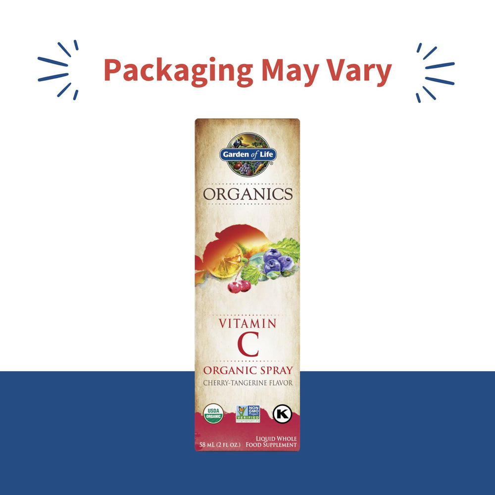 Garden of Life Organics Vitamin C for Kids and Adults, 