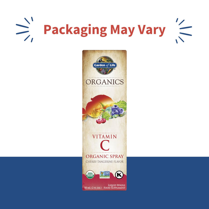 Garden of Life Organics Vitamin C for Kids and Adults, 