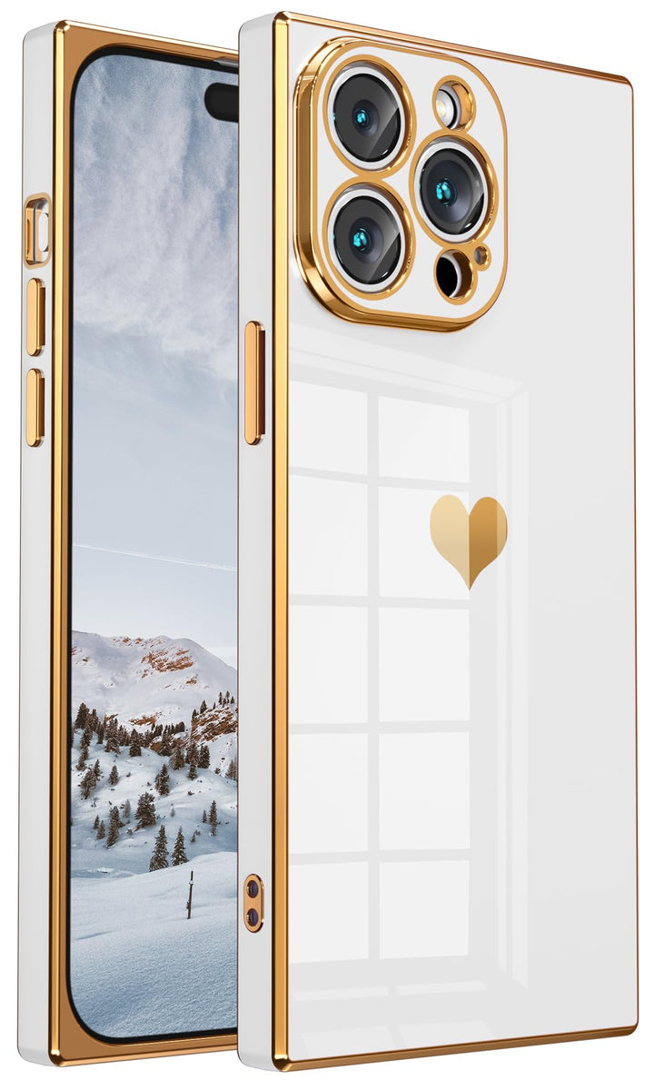 Tzomsze Case for iPhone 13 Pro Max Case,Cute Aesthetic 