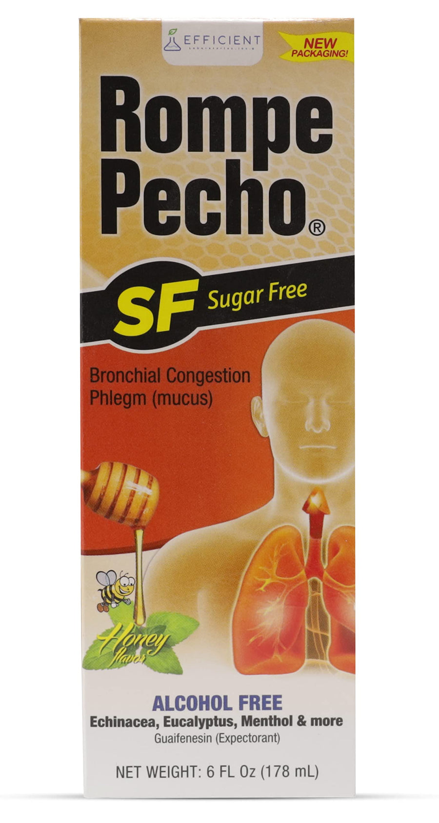 Orange Sf, 6 Ounce: Rompe Pecho Sf 6Oz