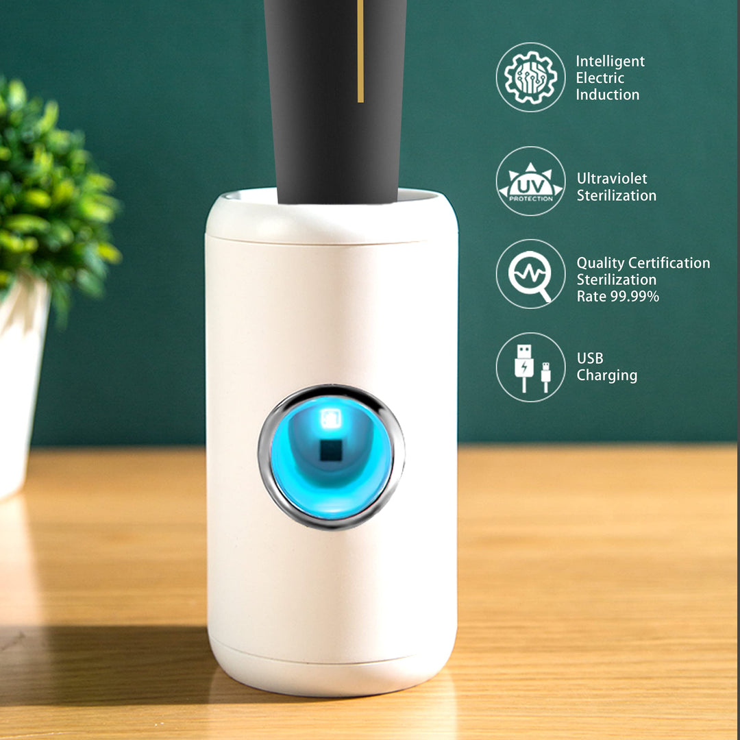Toothpaste Dispenser, BUILDEC Automatic Electric Toothpaste Squeezer with Sensor Wall-Mounted for Washroom Bathroom(White)