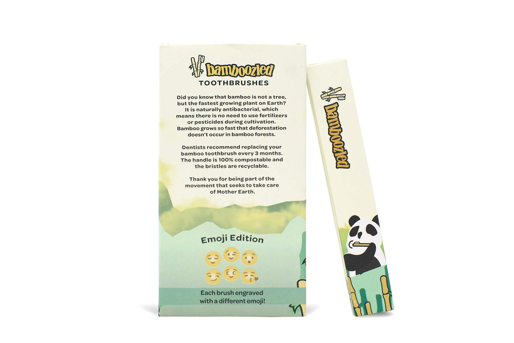 Bamboozled | Kids Bamboo Toothbrush | Child Size, Biode