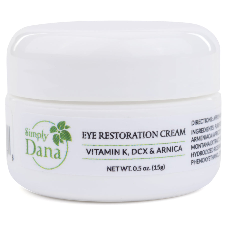Eye Restoration Cream - Vitamin K, DCX & Arnica - Remove Dark Circles 0.5 oz (15g)
