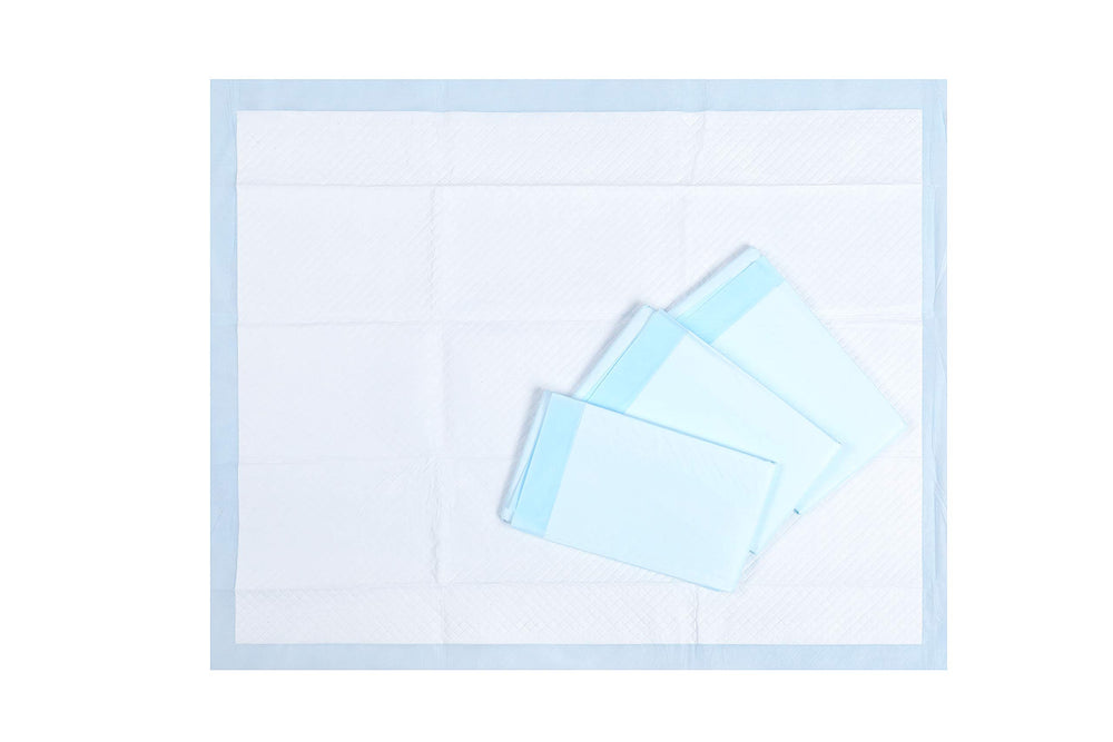 All-Absorb, XXL 30x36, 30 Count, Dog and Puppy Training Pads, Ultra Absorbent and Odor Eliminating, Leak-Proof 5-Layer Potty Training Pads with Quick-Dry Surface, Blue, A39