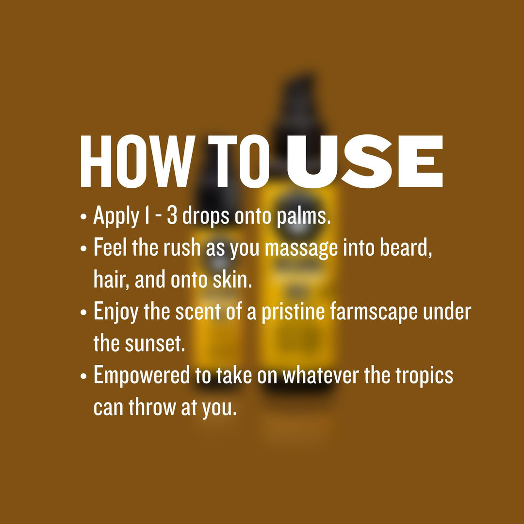 Best Universal Beard, Hair, and Tattoo Oil 1.0 Ounce - Manscaper