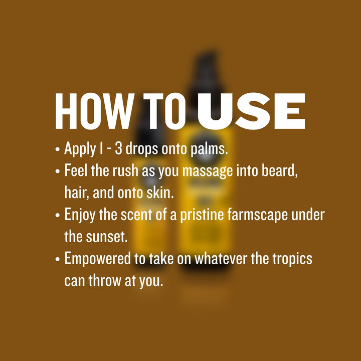 Best Universal Beard, Hair, and Tattoo Oil 1.0 Ounce - Manscaper