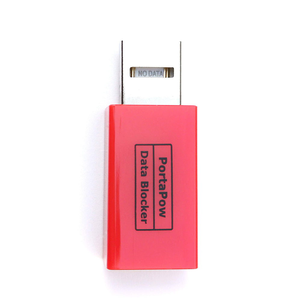 USB Data Blocker (Red) - Protect Against Juice Jacking